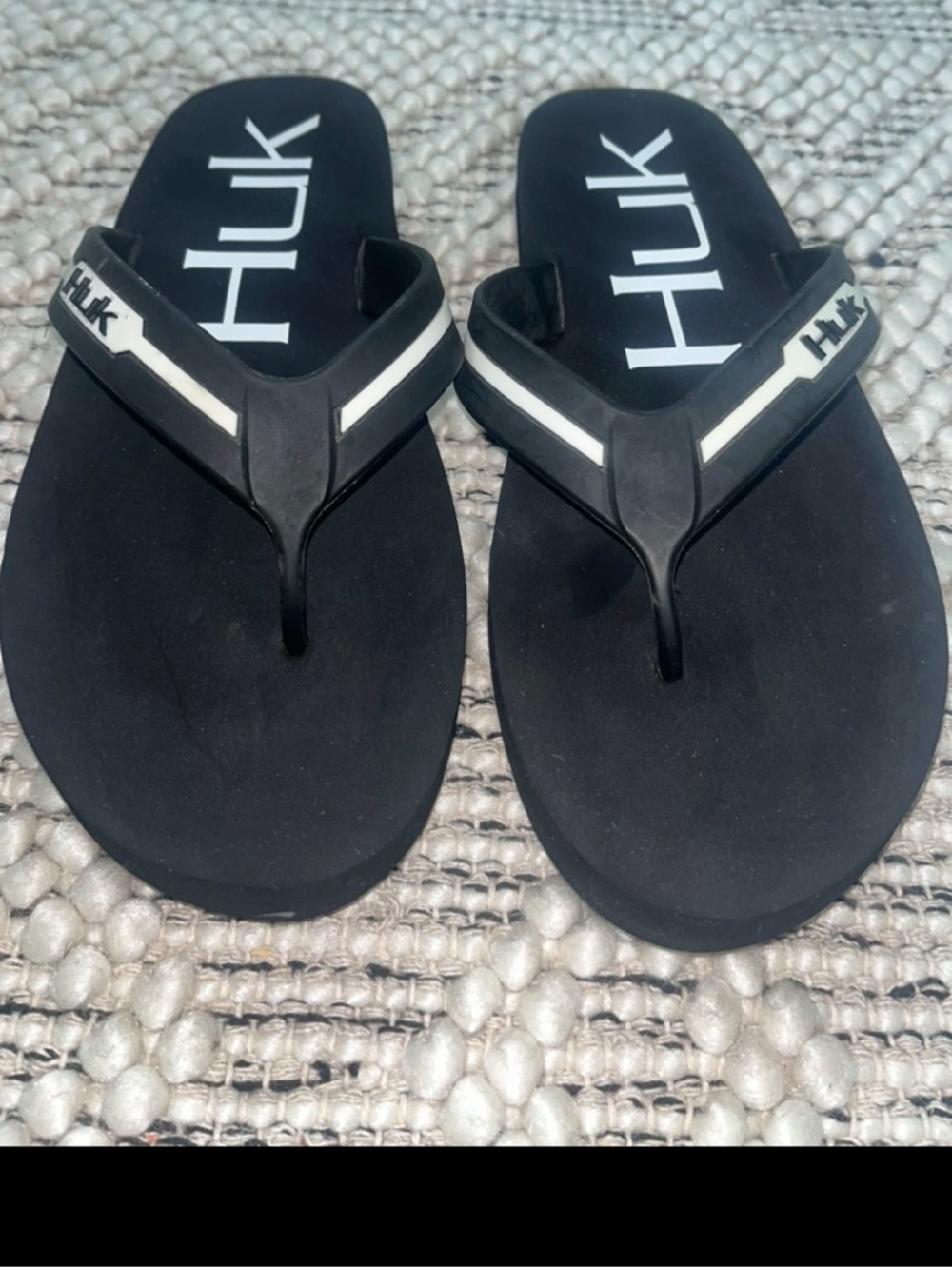 Huk : Men’s Flip Flop Sandals Size 12 Slip-on